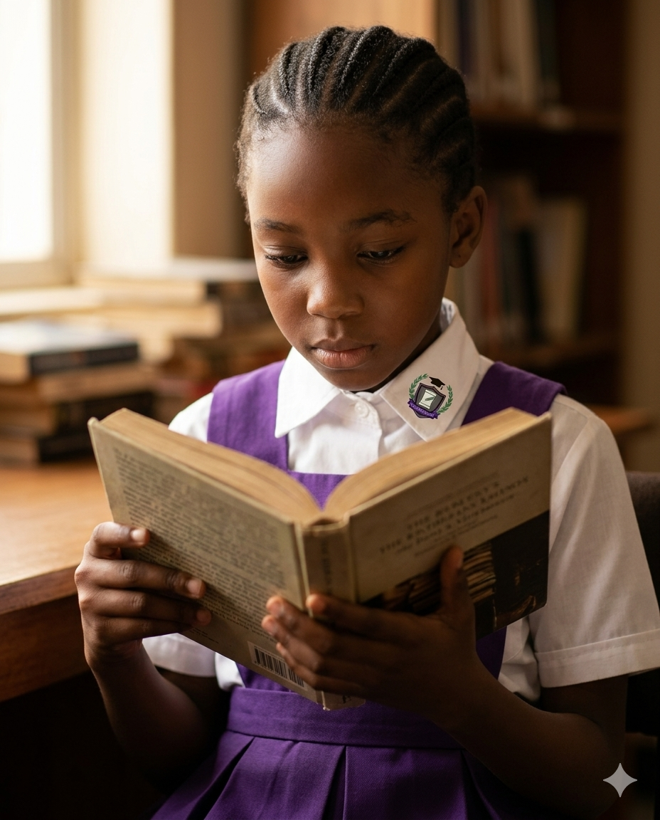 Reading hour in the library